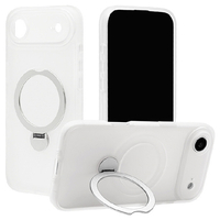 ラスタバナナ iPhone Air用ZEROSAFE 極 回転スタンド 磁力充電対応 フロストホワイト 9071IP5CZSFWH