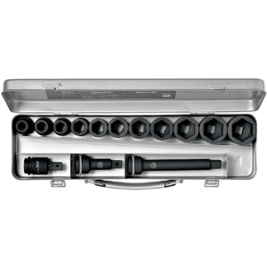 ＫＴＣ １２．７ｓｑ．インパクトレンチ用ソケットレンチセット（スタンダード） KTC 12.7sq.インパクトレンチ用ソケットレンチセット（スタンダード） TBP411PA-イメージ1