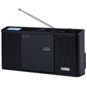 東芝 CDラジオ Aurex ブラック AX-CR90(K)-イメージ4