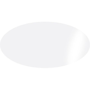 ヘイコー タックラベル 透明 楕円 18×35mm No.812 96枚 FC088SG-007062382-イメージ1