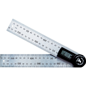 シンワ測定 デジタルプロトラクター２０ｃｍ（ホールド機能付） 62495-イメージ1