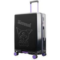 小物 kurumi K.K物産 KK963Mｸﾛﾐ SANRIO スーツケース M クロミ ブラック|エディオン
