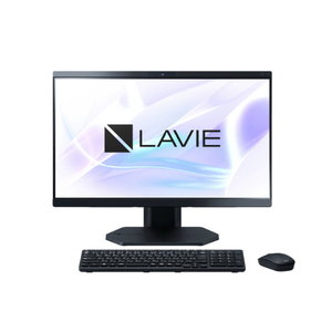 NEC 23．8型高性能デスクトップ LAVIE A23 ファインブラック PC-A2375LAB-B-イメージ1
