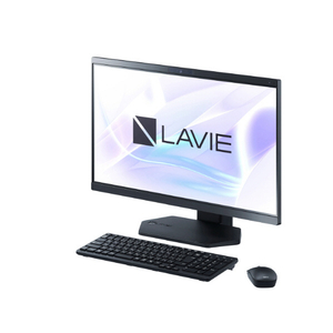 NEC 23．8型高性能デスクトップ LAVIE A23 ファインブラック PC-A2375LAB-B-イメージ3