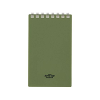 リヒトラブ ソフィーチェノート メモサイズ オリーブ FCE617U-N3200-22