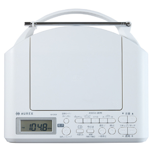 東芝 CDラジオ Aurex ホワイト AX-CR30(W)-イメージ3