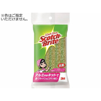 3M スコッチ・ブライト 抗菌ネットスポンジたわしアルミ蒸着ネット NT-02K FC962MN