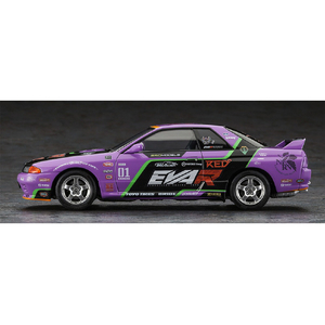 ハセガワ エヴァRT初号機スカイライン R32 GT-R SP696ｴｳﾞｱRTｽｶｲﾗｲﾝR32GTR-イメージ4