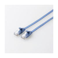 エレコム カテゴリー6対応LANケーブル(フラット・1．0m) ブルー LD-GF2/BU1