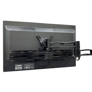 長尾製作所 モニターアーム・VESA対応 HDD&PC収納ホルダー 400 ブラック NB-VESAHOLD400-イメージ5