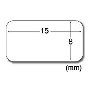 エーワン フリーラベル 8×15mm 64面 15シート 1袋 F731906-06001-イメージ2