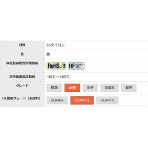 エスコ 7.4×202mm 結束バンド 再結束 100本 FCJ870L-EA475AJ-620-イメージ3