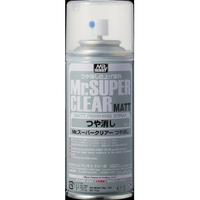 クレオス Mr.スーパークリアースプレー(つや消し) B514ｽ-ﾊﾟ-ｸﾘｱ-ﾂﾔｹｼR