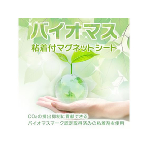 マグエックス マグネットロール バイオマス粘着付 強力タイプ(10M巻き) FCD063T-MSWFPGR-12-100--イメージ4