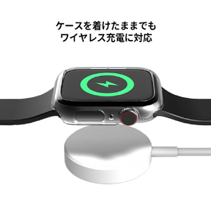 araree Apple Watch 44mm用ハードクリアケース Nu:kin AR20497AW-イメージ14
