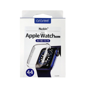 araree Apple Watch 44mm用ハードクリアケース Nu:kin AR20497AW-イメージ3