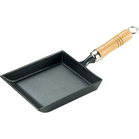 岩鋳 南部鉄 木柄 玉子焼 24017 FC018LA-0502100