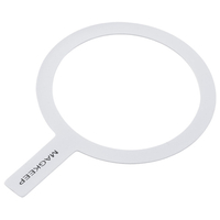 エレコム MAGKEEPメタルリングステッカー ホワイト AMS-MAGST3WH