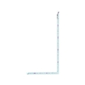 トラスコ中山 JISシルバー曲尺同厚サイズ50cm 長辺520mm／短辺260mm151.4cm表示同厚両面 FC965JV-4150830