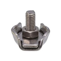 トラスコ中山 TRUSCO　シングルワイヤークリップΦ1．5用　（2個入） TSWC-1.5