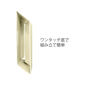 プラス ボックスファイル/A4/ダンボックス/ライトグレー87-322FL-021BF FCC5106-87322/FL-021BF-イメージ5