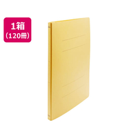 Forestway フラットファイルライト A4タテ とじ厚15mm 黄 120冊 FCE923U-FRW-213287