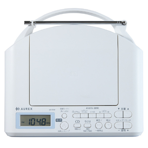 東芝 CDラジオ Aurex ブルー AX-CR30(L)-イメージ4