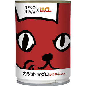イトウアンドカンパニーリミテッド ジャンボ猫缶 カツオマグロかつおぶし入り(400g) NEKONIWA NEKONIWAｶﾂｵﾏｸﾞﾛｶﾂｵﾌﾞｼ400G-イメージ1