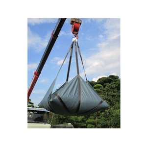 丸善織物 防水型トラッシュシート 4点フックタイプ 2.1M角 125021002100 FC087HE-1143198-イメージ4