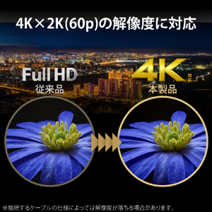 エレコム HDMI延長アダプター(タイプA-タイプA) スリムタイプ 2個入り ブラック AD-HDAASS02BK-イメージ5