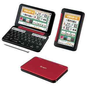 シャープ カラー電子辞書 PW-SB6R 150コンテンツ収録
