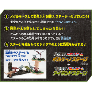 エポック社 ジュラシックワールド ジオラマバランスゲーム アイランドステージ ｼﾞﾕﾗｼﾂｸﾊﾞﾗﾝｽｹﾞ-ﾑｱｲﾗﾝﾄﾞ-イメージ3