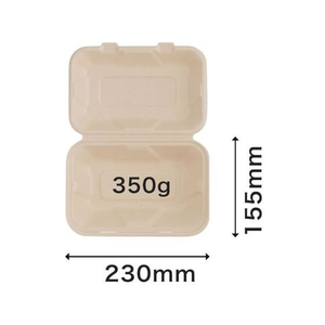 パックスタイル バガス容器 BBランチ 220-150 ラミ 50枚 FC327SH-00654680-イメージ5