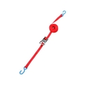 トラスコ中山 TRUSCO ベルト荷締機ワイドハンドル 25mm幅 150kg Sフック 0.154.50.35-Sフックタイプ FC078GY-2082596