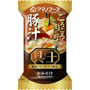 アマノフーズ 具王 おみそ汁 4種セット フリーズドライ 8食 FCK710B-イメージ5