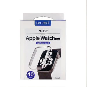 araree Apple Watch 40mm用ハードクリアケース Nu:kin AR20498AW-イメージ3