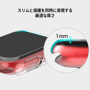 araree Apple Watch 40mm用ハードクリアケース Nu:kin AR20498AW-イメージ8