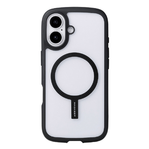 エレコム MAGKEEPマグネットリングステッカー ブラック AMS-MAGST4BK-イメージ2