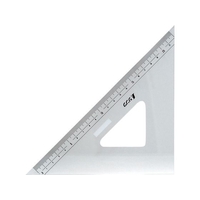シンワ◆取引終了◆ シンワ/アクリル三角定規24cm 75256 FC965WJ-8164199
