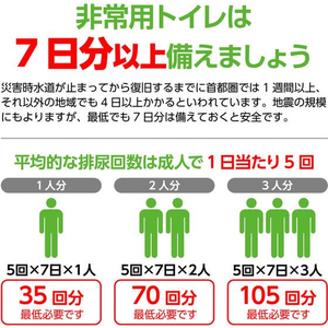 アーテック トイレストック 非常用トイレ 防臭袋付 200回用 FCE851L-35661-イメージ10