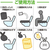 アーテック トイレストック 非常用トイレ 防臭袋付 200回用 FCE851L-35661-イメージ6