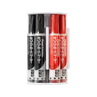 ぺんてる ノックル 中字 黒・赤アソートイレーザーセット FC915MZ-EMWLM4STMOS