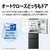 SHARP 【両開き】374L 3ドア冷蔵庫 どっちもドア冷凍冷蔵庫 ダークアッシュグレー SJ-PW37R-H-イメージ5