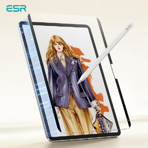 ESR iPad Pro 13インチ(M5/M4)用 マグネット式ペーパーテクスチャーフィルム ES28498-イメージ2
