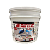 アサヒペン オールワンモルタル 3kg グレー FC832PJ