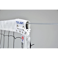 トーエイライト TOEI LIGHT トーエイライト/ソフトテニスネット ポリエチレン無結節 白帯ターホ FCJ740B-B6985