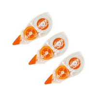 プラス ホワイパープッシュプル 6mm オレンジ 3個 F081122-49966/WH7063P
