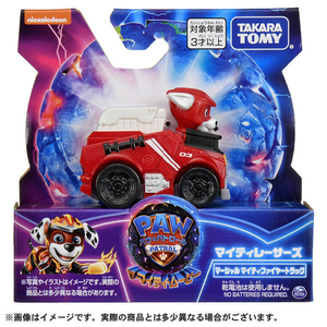 タカラトミー パウ・パトロール ザ・マイティ・ムービー マイティレーサーズ マーシャル マイティファイヤートラック ﾊﾟｳﾊﾟﾄMﾑ-ﾋﾞ-ﾏｲﾃｲRﾏ-ｼﾔﾙ-イメージ3