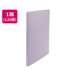 Forestway フラットファイルライト A4タテ とじ厚15mm 紫 120冊 FCE925U-FRW-213291-イメージ1