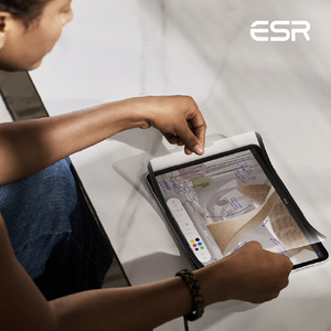 ESR iPad Pro 11インチ(M5/M4)用マグネット式ペーパーテクスチャーフィルム ES28499-イメージ10